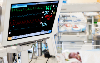 Patients monitor in neonatal intensive care unit