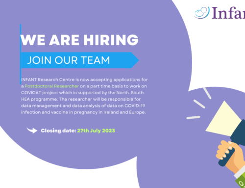 We Are Hiring! – Post-Doctoral Researcher, INFANT Research Centre